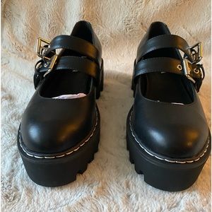 Raven Sweetie Pie Platform Mary Janes